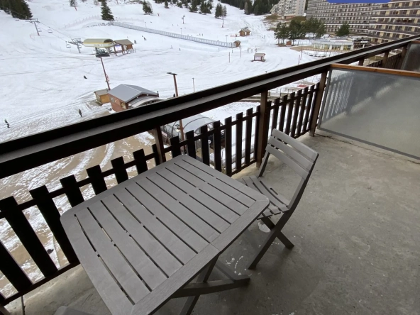 Charmant studio meublé de 26 m² avec terrasse à Dévoluy, vue montagne