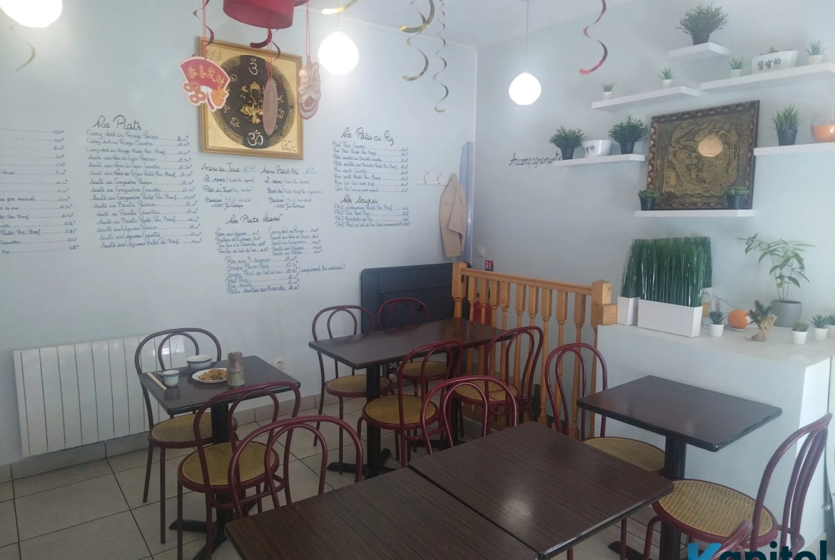 Fonds de commerce de restaurant rapide à Paris 9 - Quartier Anvers, emplacement idéal 