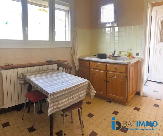 Maison individuelle avec jardin, balcon et stationnement à Labruguière 