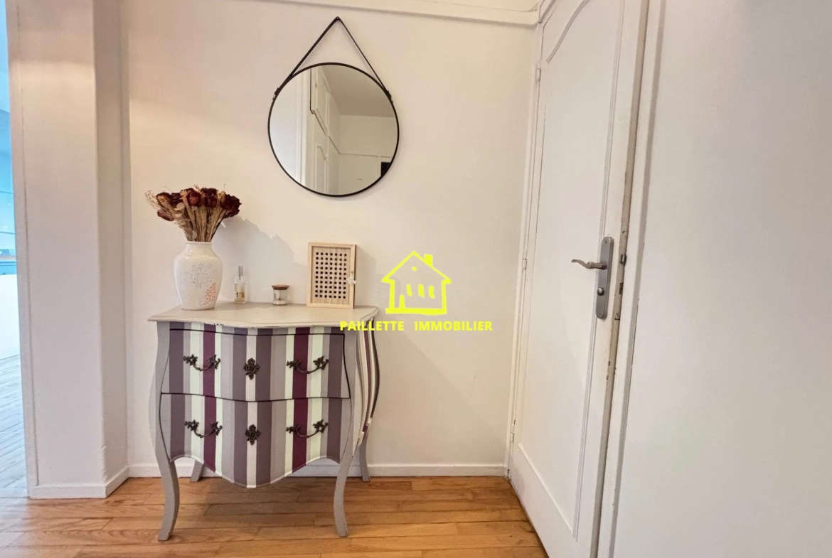 Bel appartement lumineux de 2 chambres avec balcon à Le Havre proximité Sanvic 