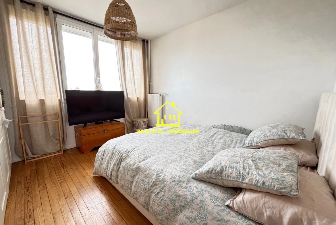 Bel appartement lumineux de 2 chambres avec balcon à Le Havre proximité Sanvic 