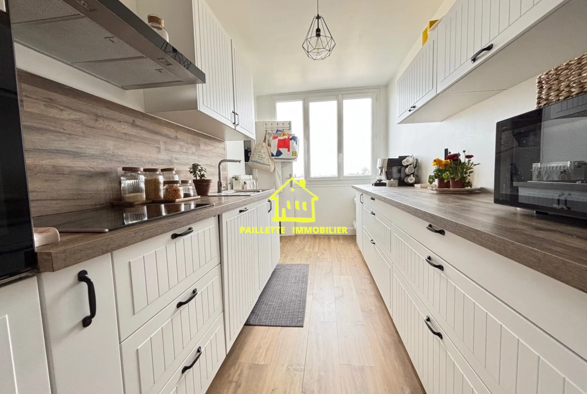 Bel appartement lumineux de 2 chambres avec balcon à Le Havre proximité Sanvic 
