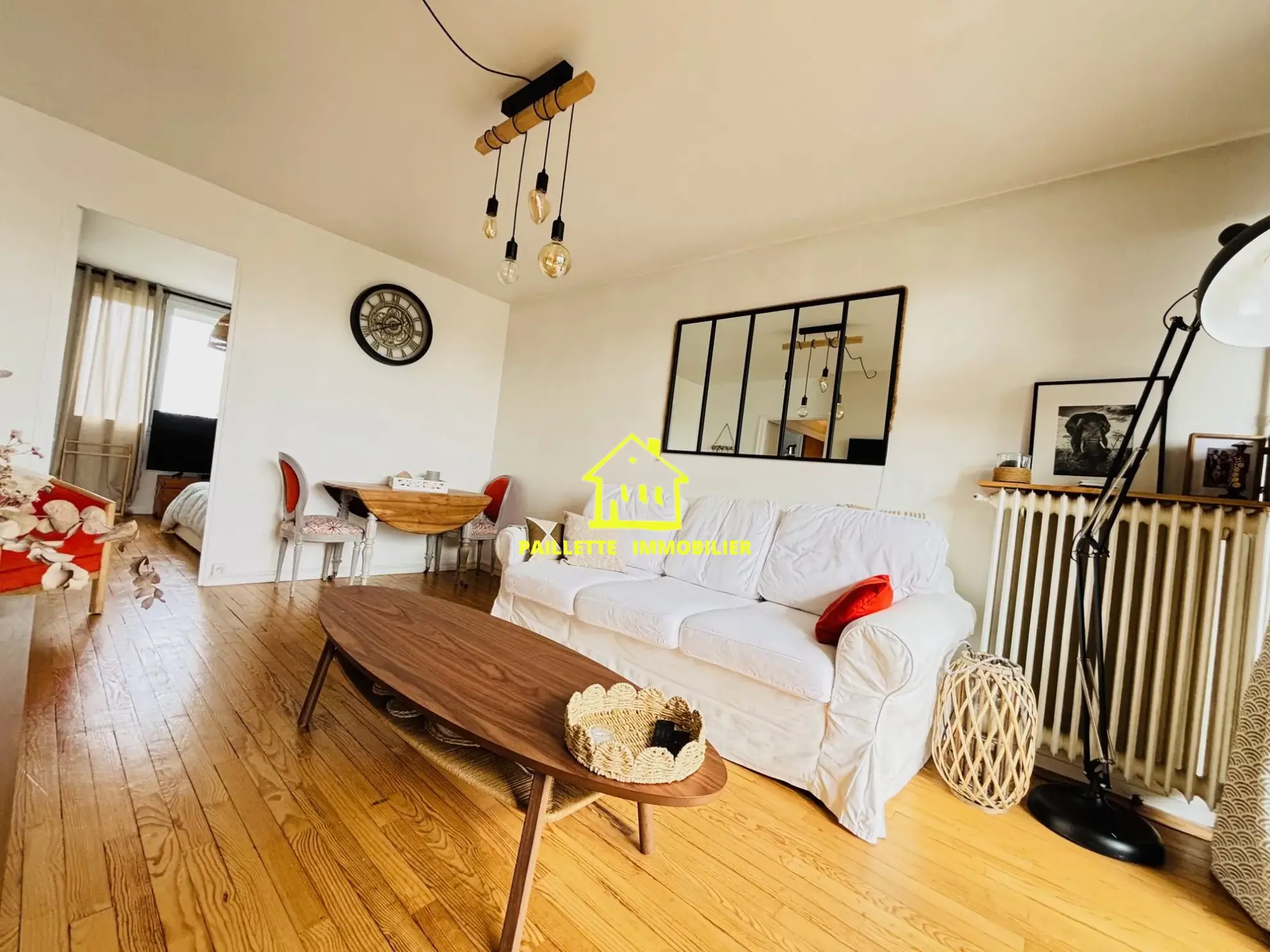 Bel appartement lumineux de 2 chambres avec balcon à Le Havre proximité Sanvic 