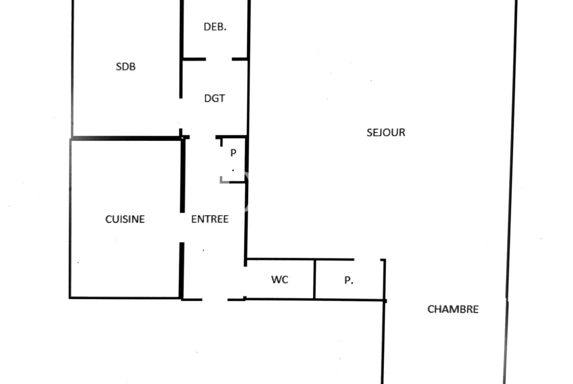 Appartement F2 de 50,65 m² à Avon avec parking, cave et proximité gare 