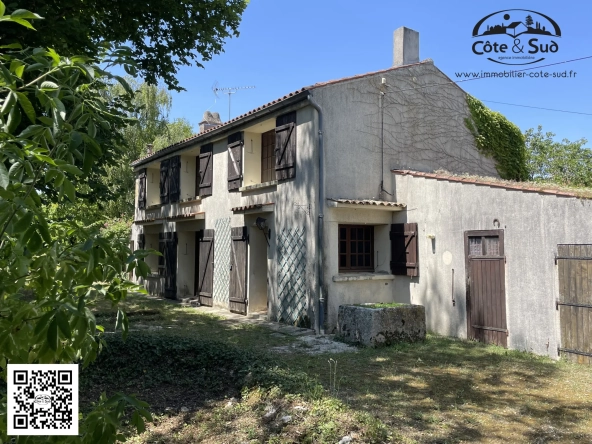 Maison à rénover avec potentiel à Aigrefeuille d'Aunis - 1800 m² de terrain