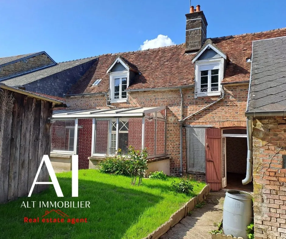 Maison en pierres avec jardin et garage à Briouze, Normandie 