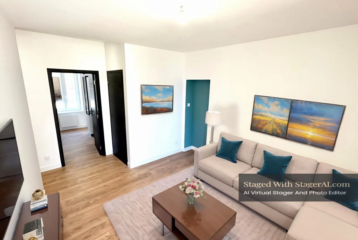 Appartement T2 de 41m² à Nantes, proche centre et commodités 