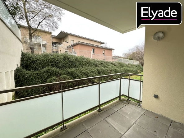 À vendre appartement T2 de 42,23 m² avec terrasse à Toulouse