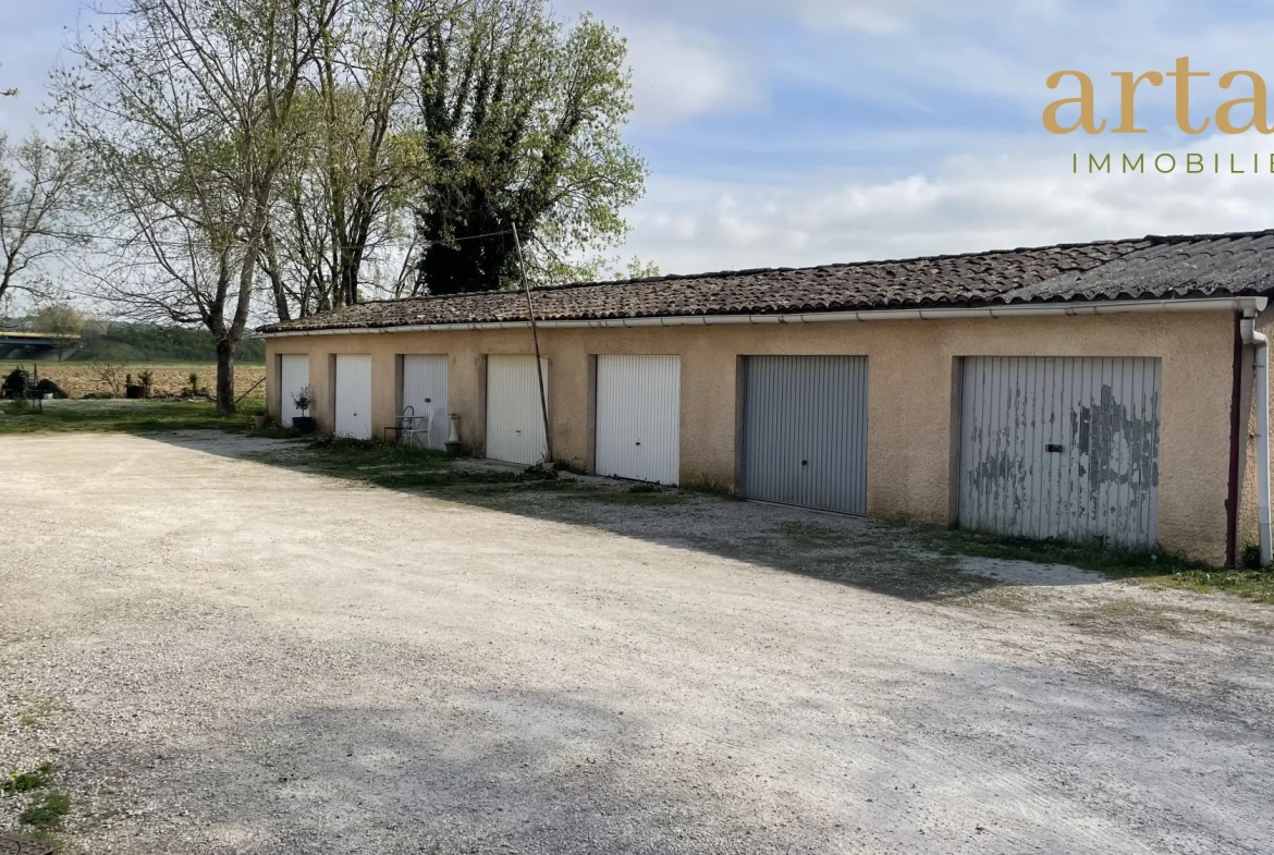Appartement T3 avec garage et jardin privé à Cayrac, idéal investissement 