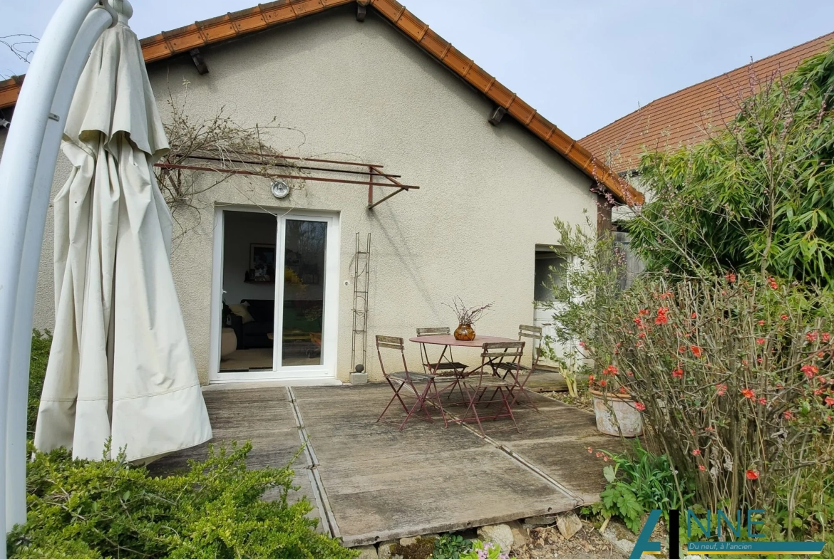 Maison avec jardin et garage entre Nolay et Chagny 