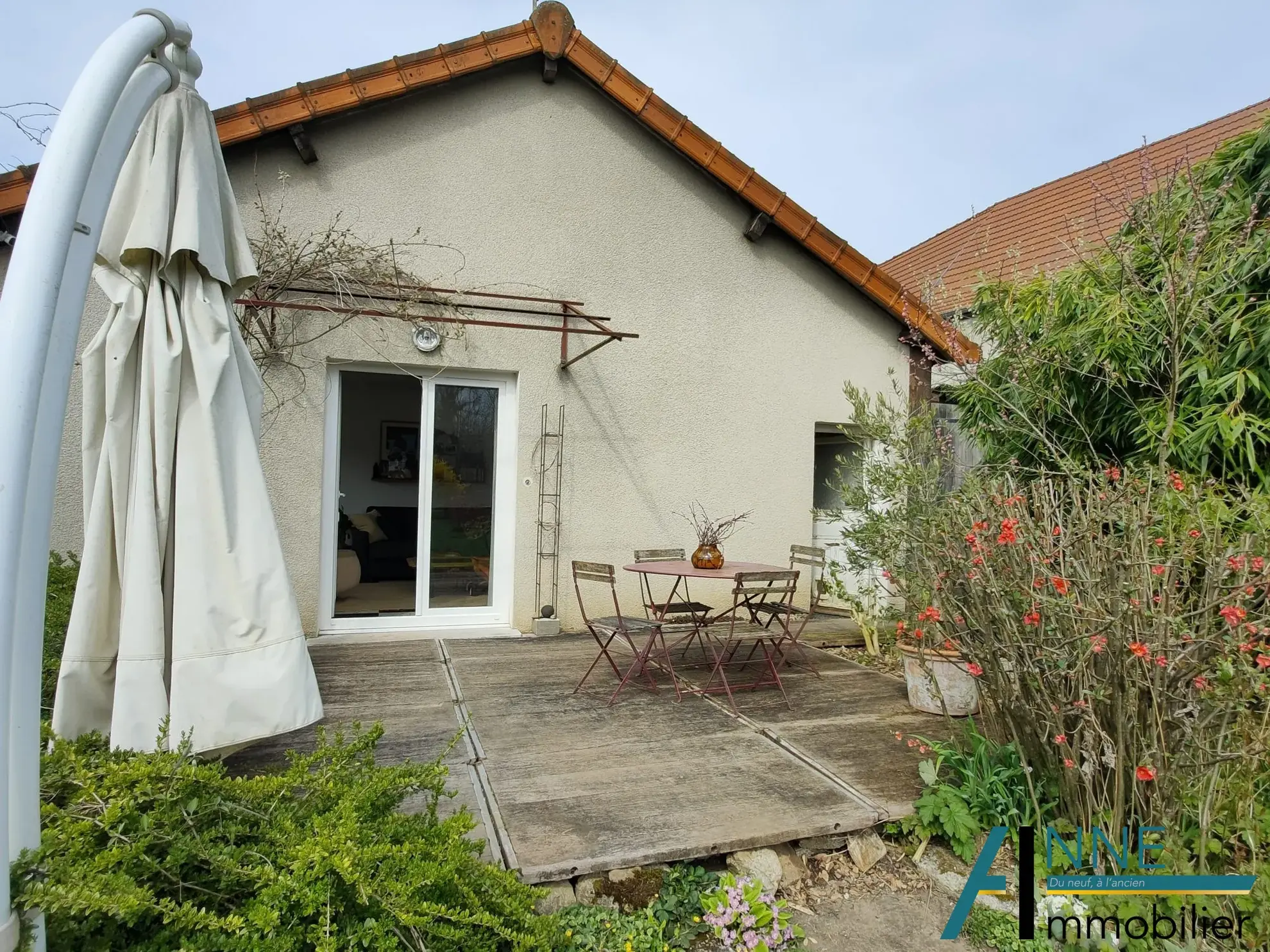 Maison avec jardin et garage entre Nolay et Chagny 