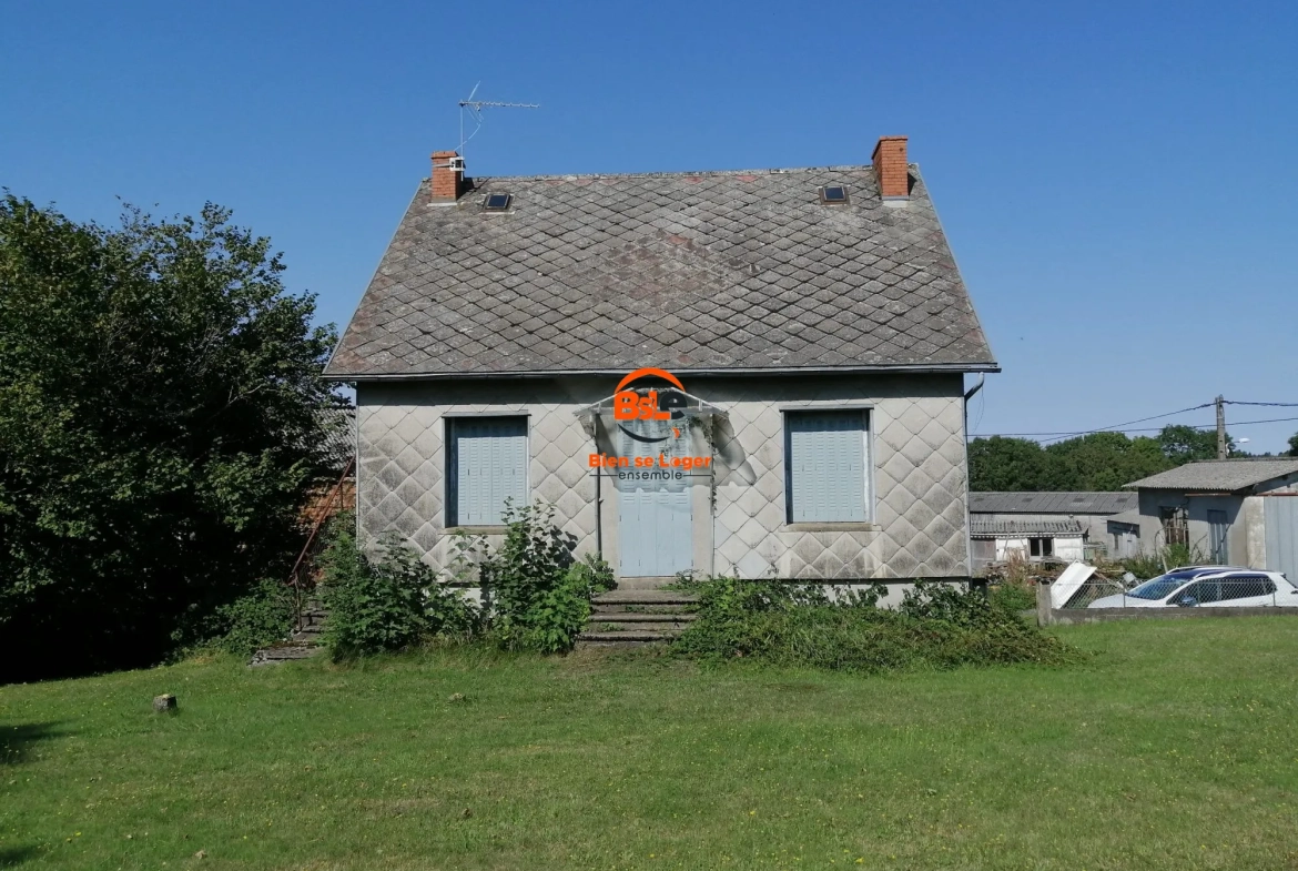 Charmante maison de campagne à Prondines de 110 m² avec grand terrain 