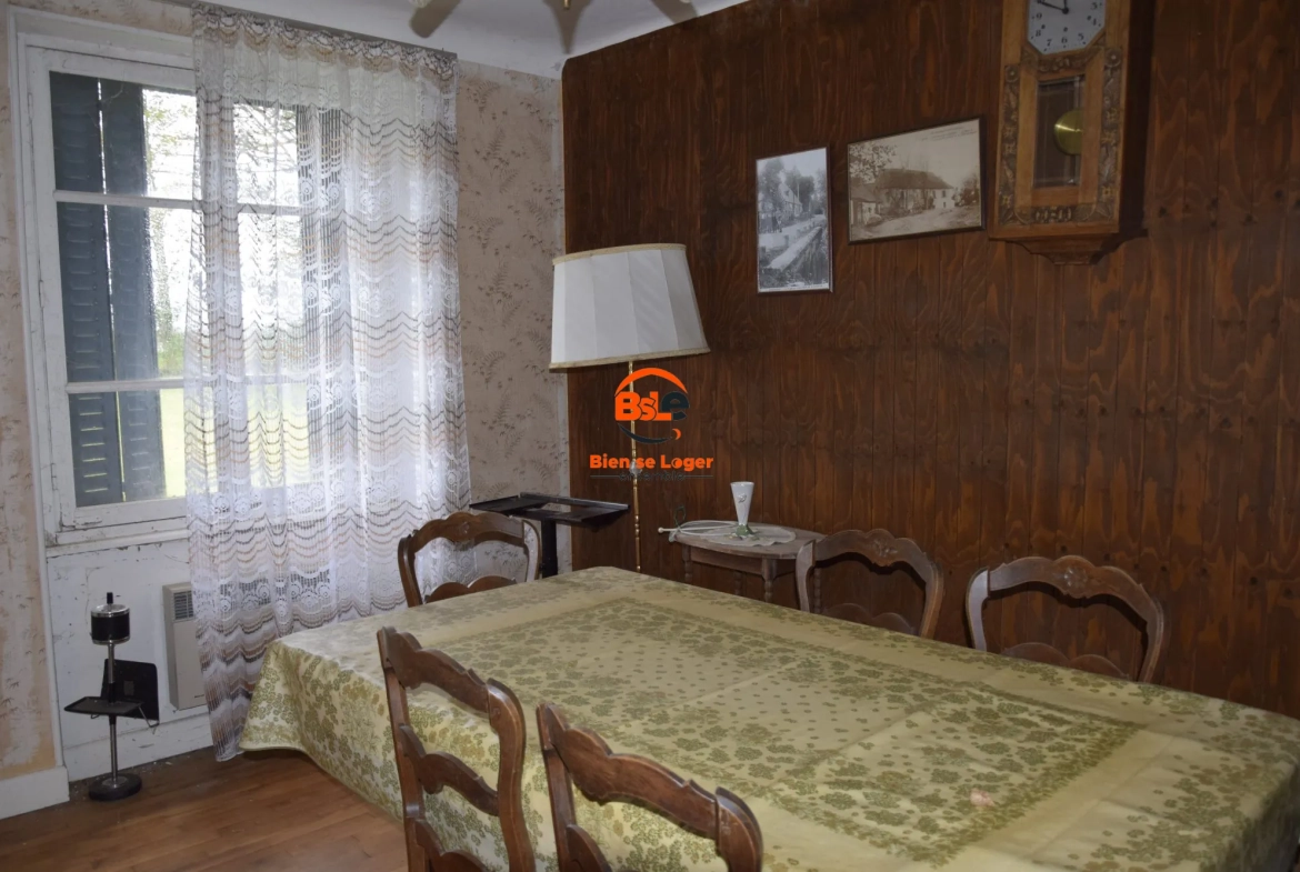 Charmante maison de campagne à Prondines de 110 m² avec grand terrain 