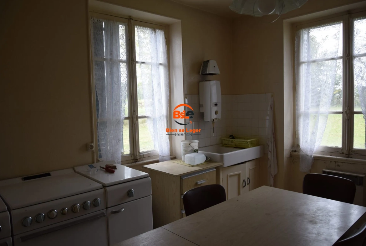 Charmante maison de campagne à Prondines de 110 m² avec grand terrain 