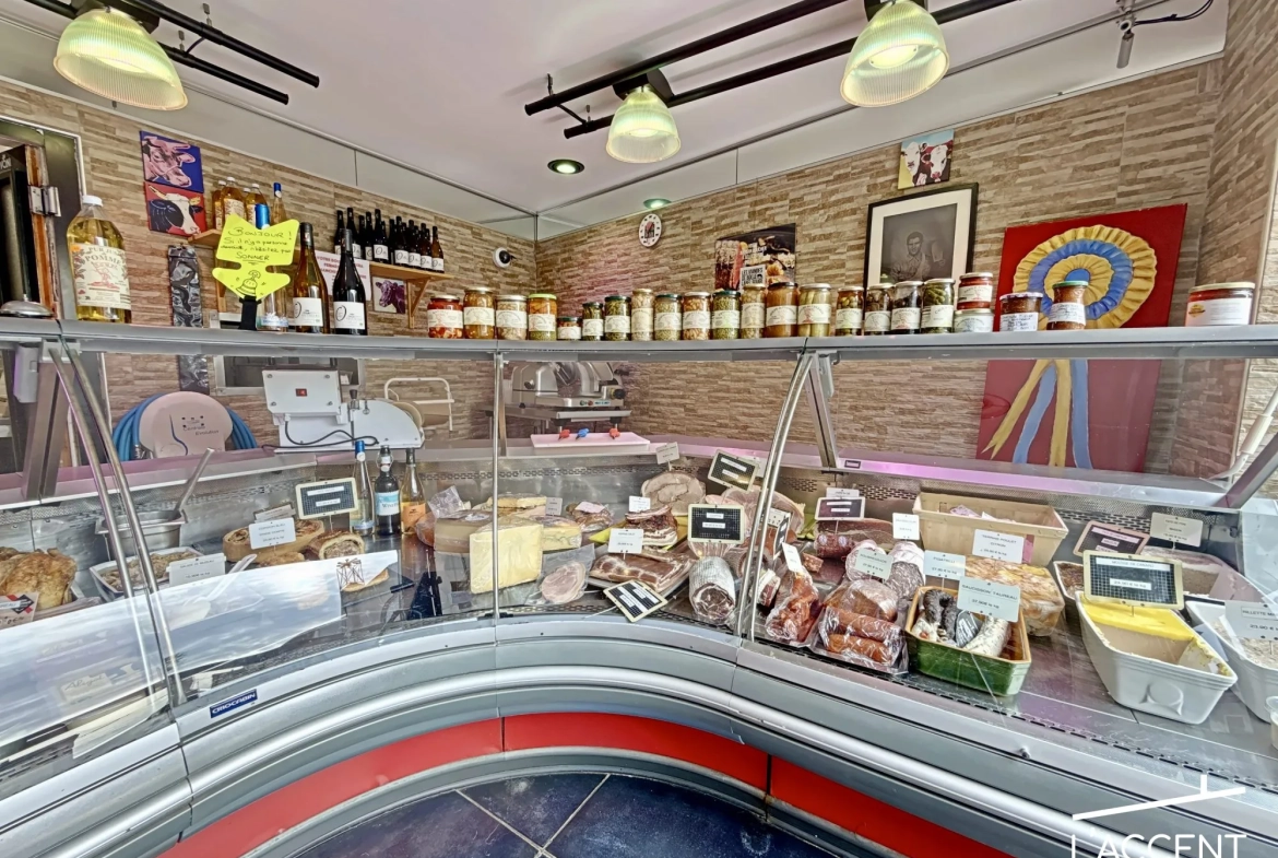 À vendre : Fonds de commerce de boucherie traiteur à Aimargues 