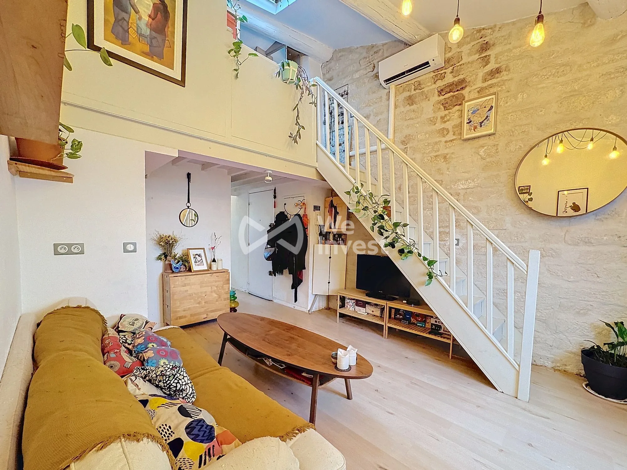 Bel appartement T2 en dernier étage à Montpellier secteur Méditerranée 
