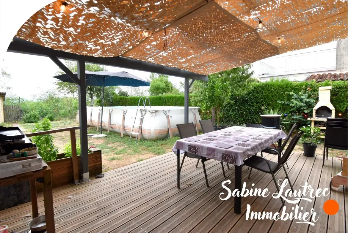 Maison récente à Albi avec piscine, terrasse et confort moderne (DPE B) 