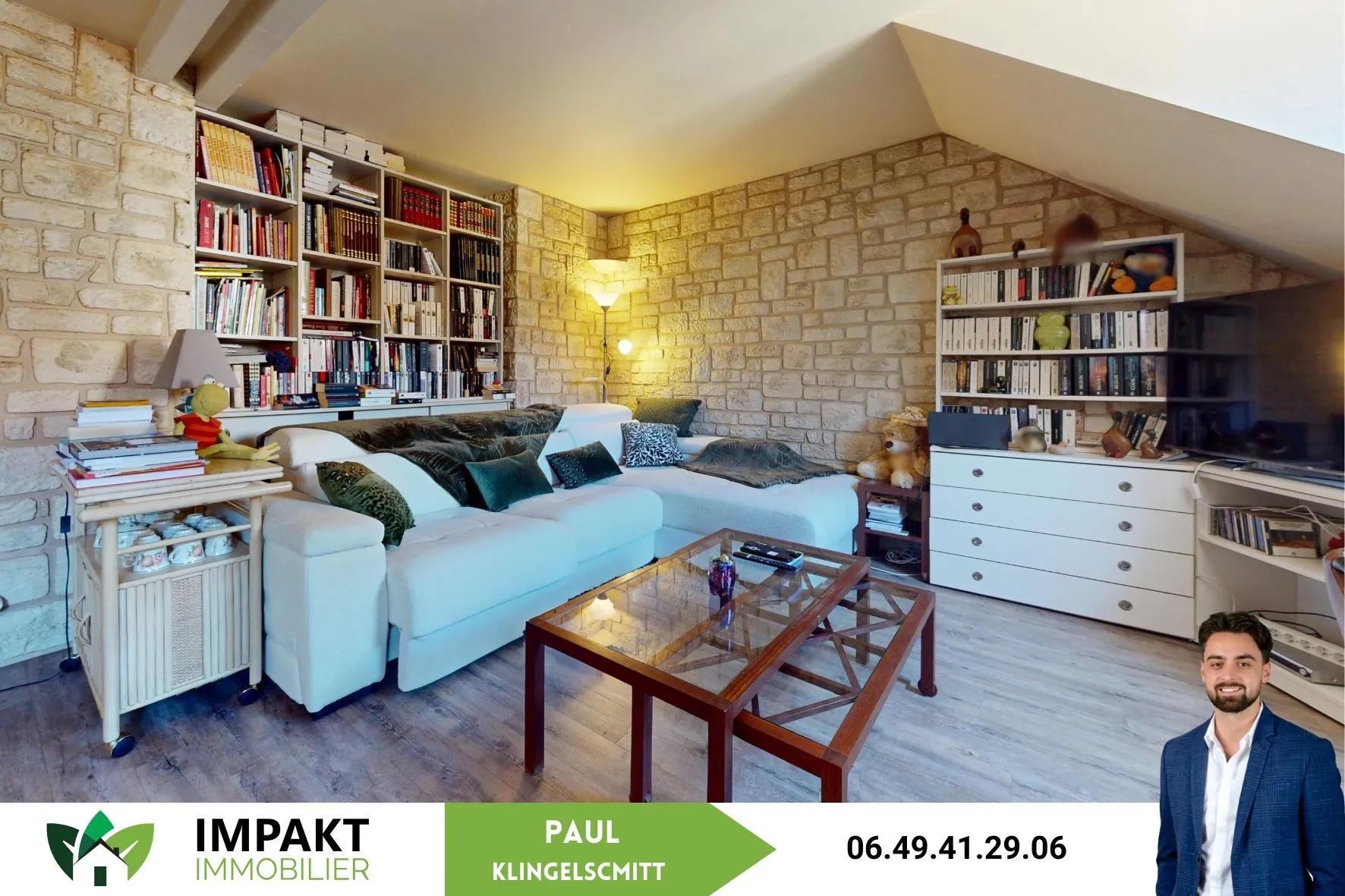 Appartement à Belfort de 61,44 m² dans le Triangle d'Or, rénové, avec cave et proximité commerces 