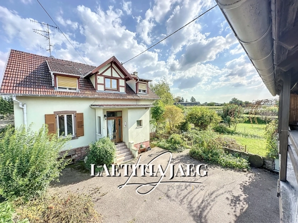 Grande maison familiale avec dépendance à Matzenheim - potentiel exceptionnel