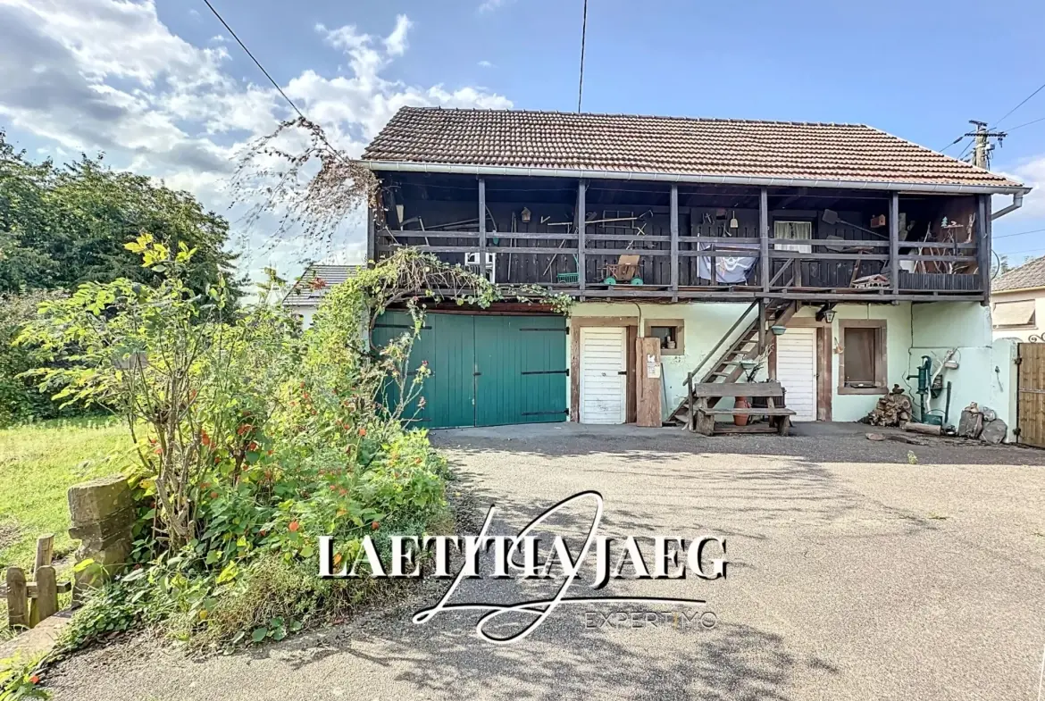 Grande maison familiale avec dépendance à Matzenheim - potentiel exceptionnel 