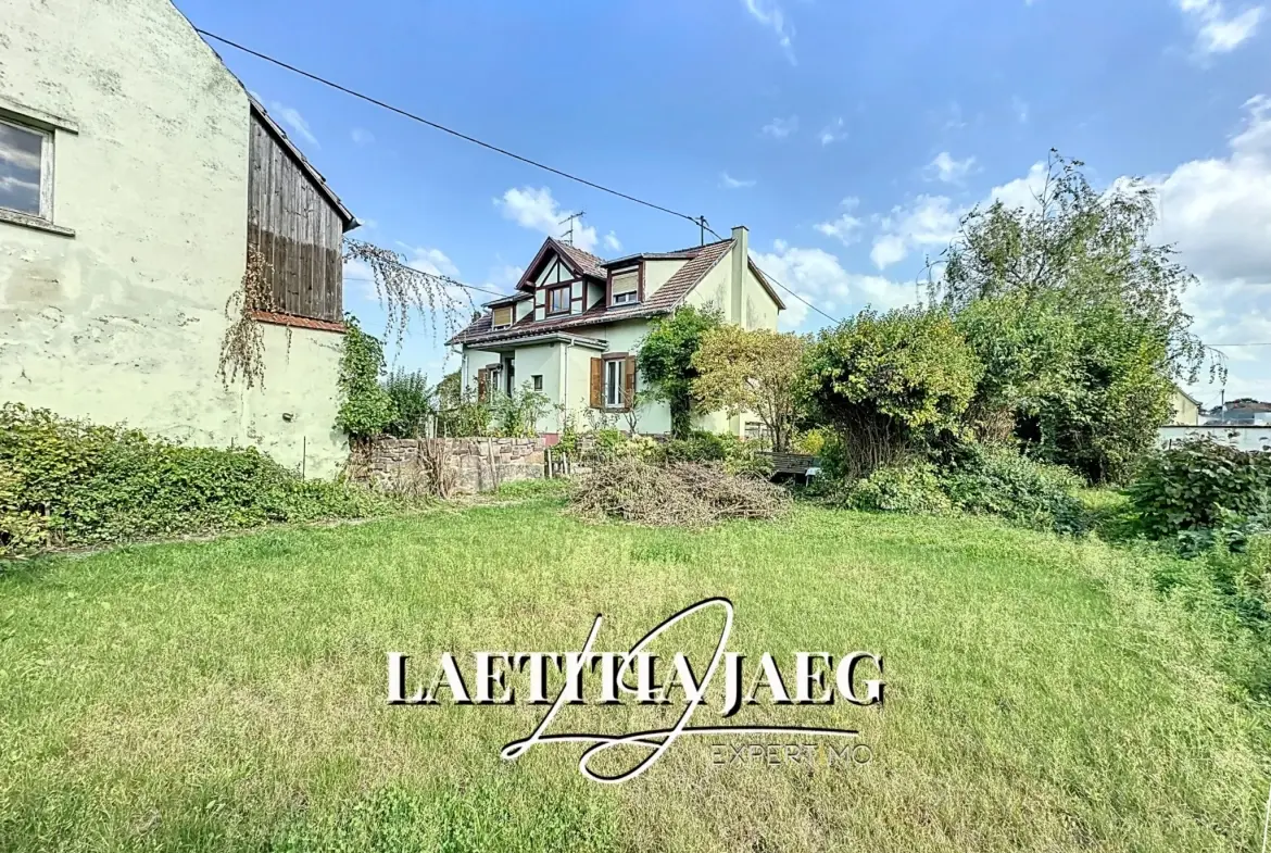 Grande maison familiale avec dépendance à Matzenheim - potentiel exceptionnel 