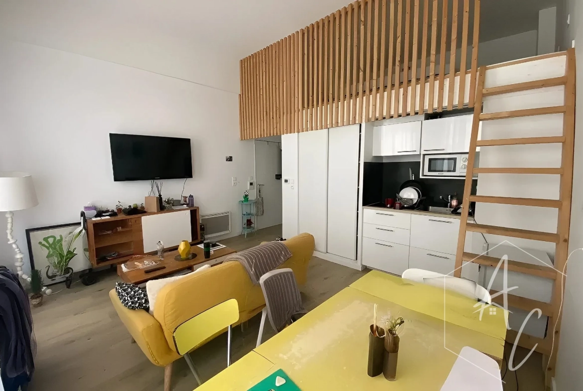 Studio à vendre à Rennes – Investissement locatif idéal, lumineux et récent 