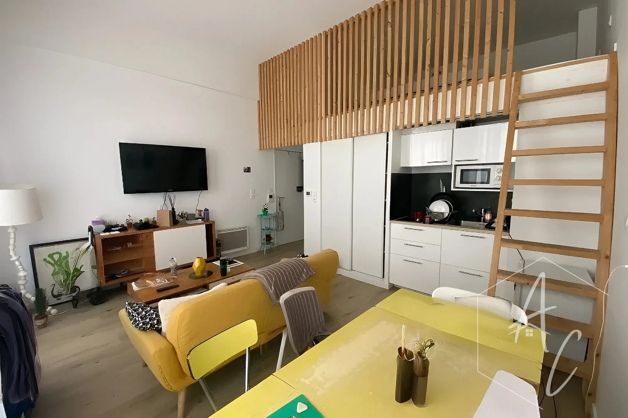 Studio à vendre à Rennes – Investissement locatif idéal, lumineux et récent 