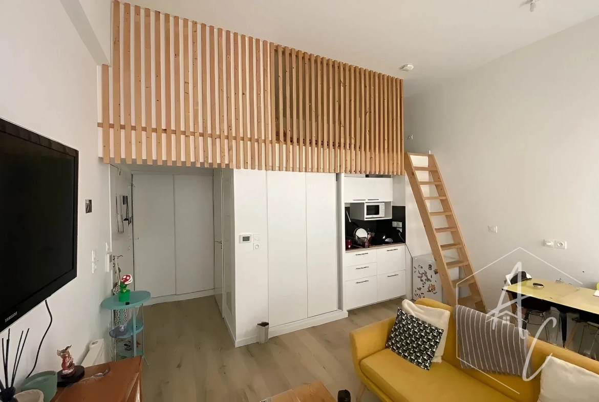 Studio à vendre à Rennes – Investissement locatif idéal, lumineux et récent 