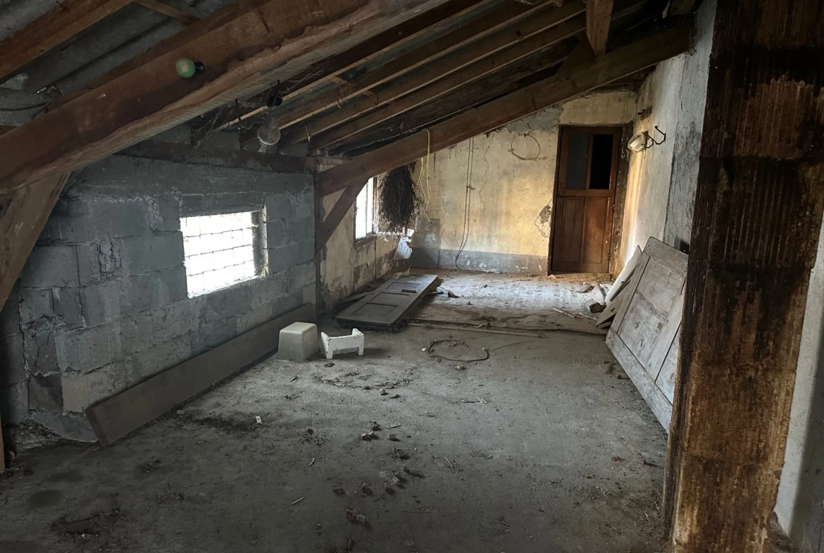 Maison à vendre à Izeaux - Grand potentiel avec travaux à prévoir 