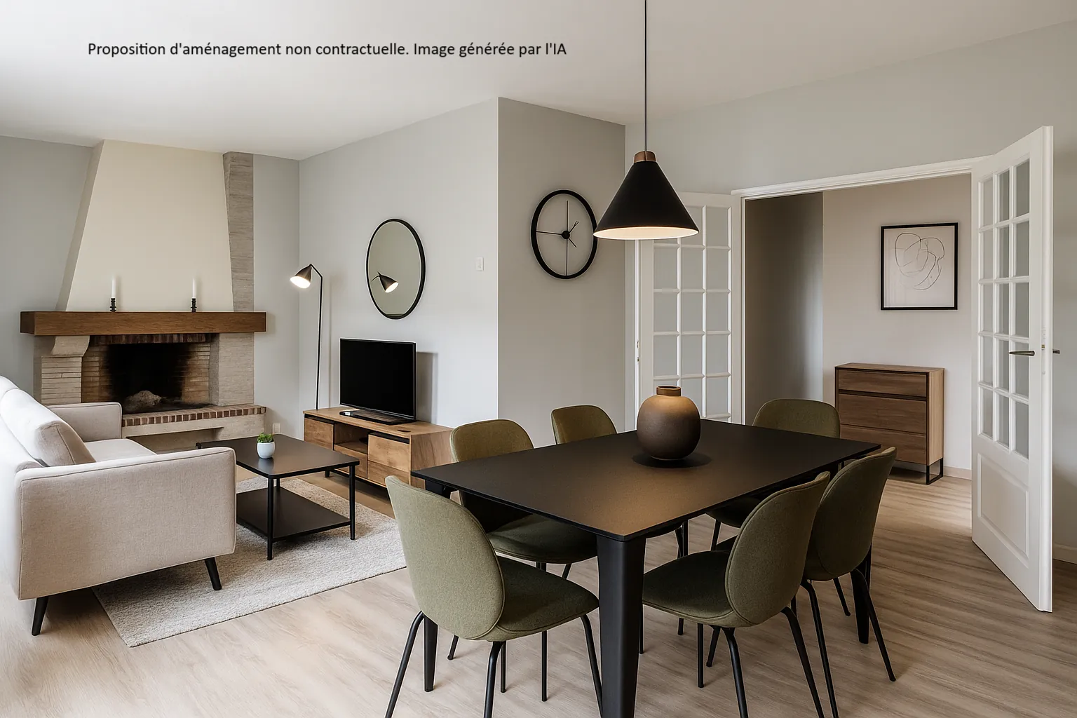 Maison familiale avec grand potentiel à Captieux - 118 m² habitables, 238 m² exploitable 