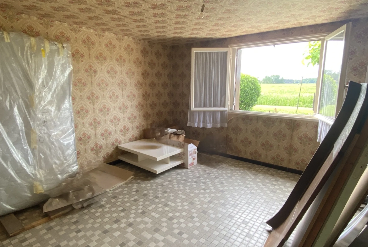 Maison familiale avec grand potentiel à Captieux - 118 m² habitables, 238 m² exploitable 