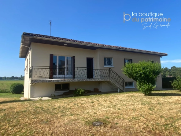Maison familiale avec grand potentiel à Captieux - 118 m² habitables, 238 m² exploitable
