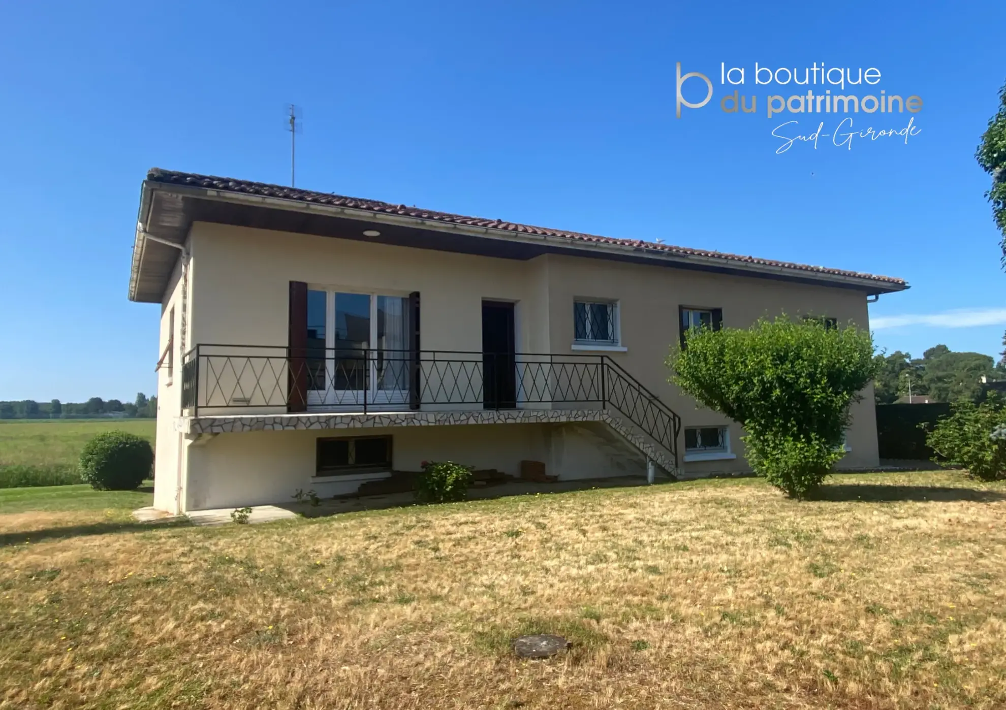 Maison familiale avec grand potentiel à Captieux - 118 m² habitables, 238 m² exploitable 