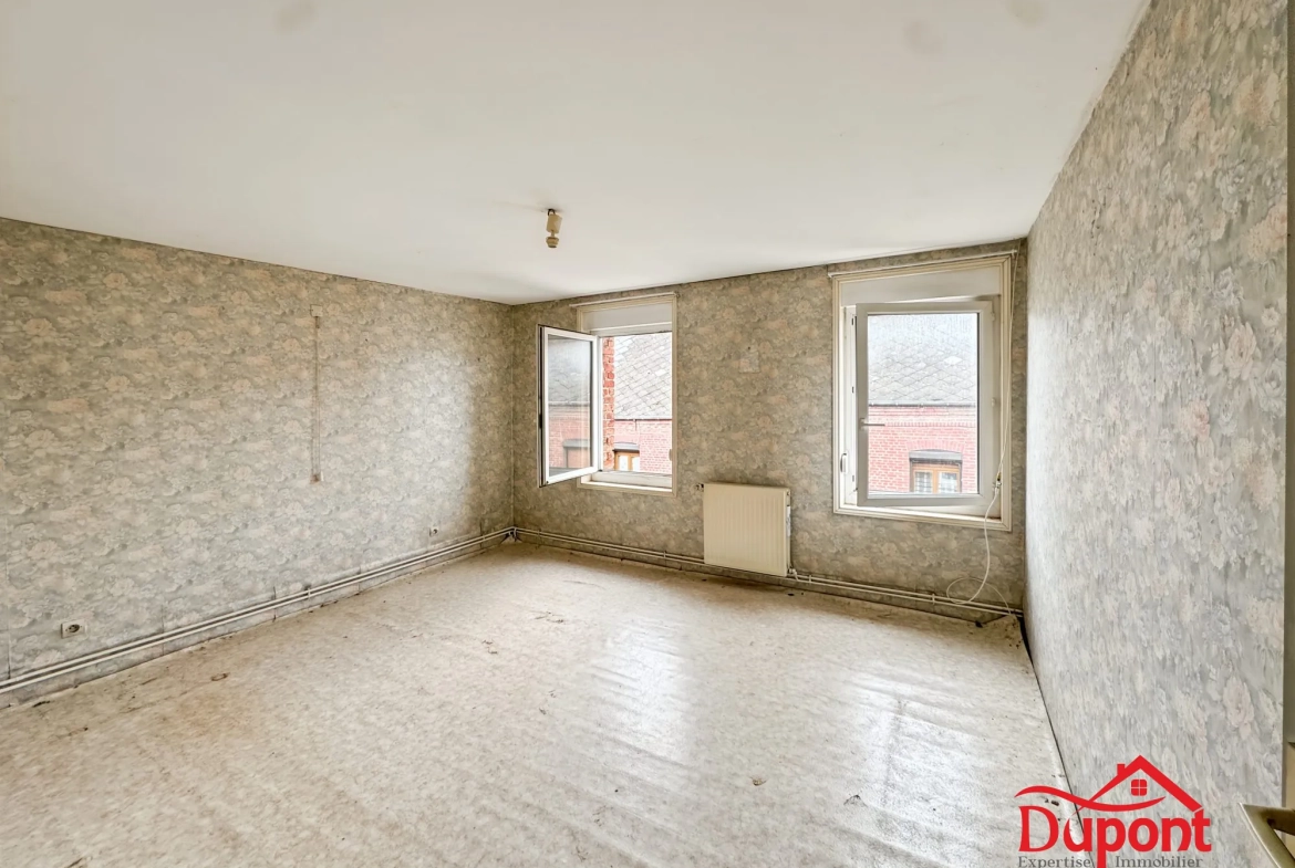 Maison à rénover proche Cambrai – 150 m² avec jardin et potentiel 
