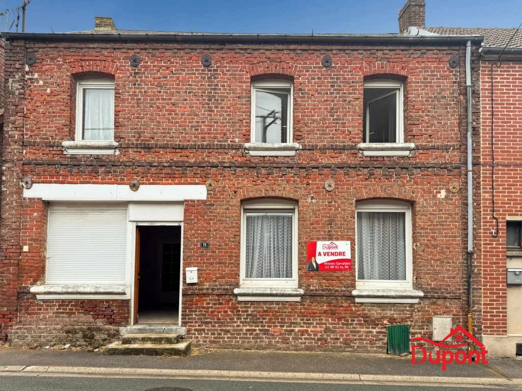 Maison à rénover proche Cambrai – 150 m² avec jardin et potentiel