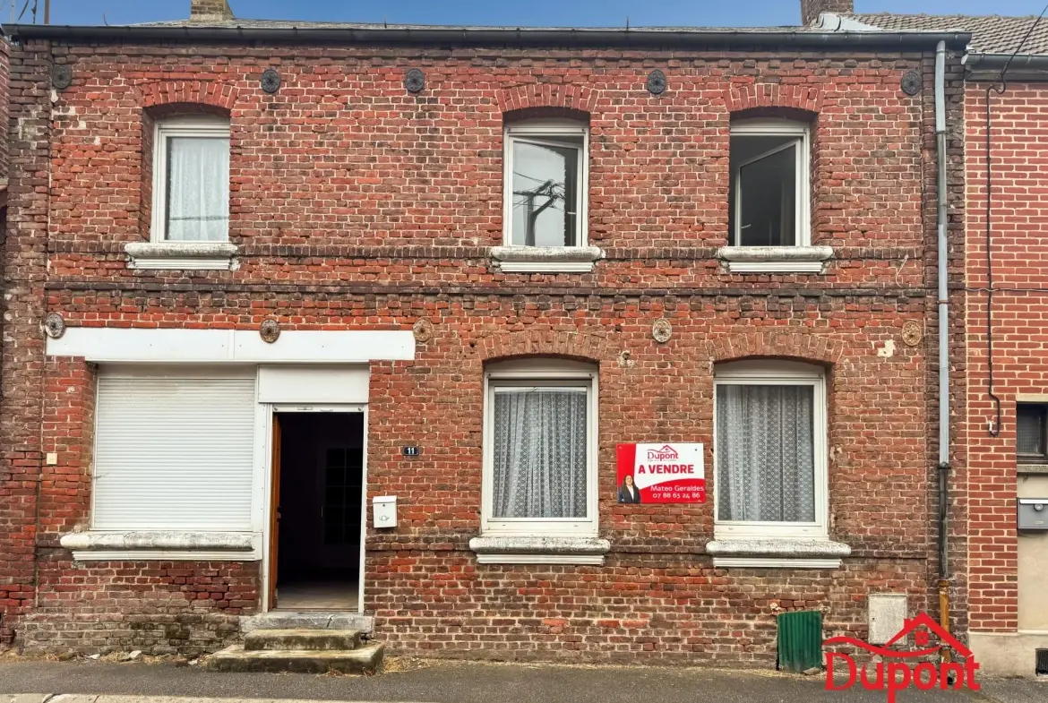 Maison à rénover proche Cambrai – 150 m² avec jardin et potentiel 