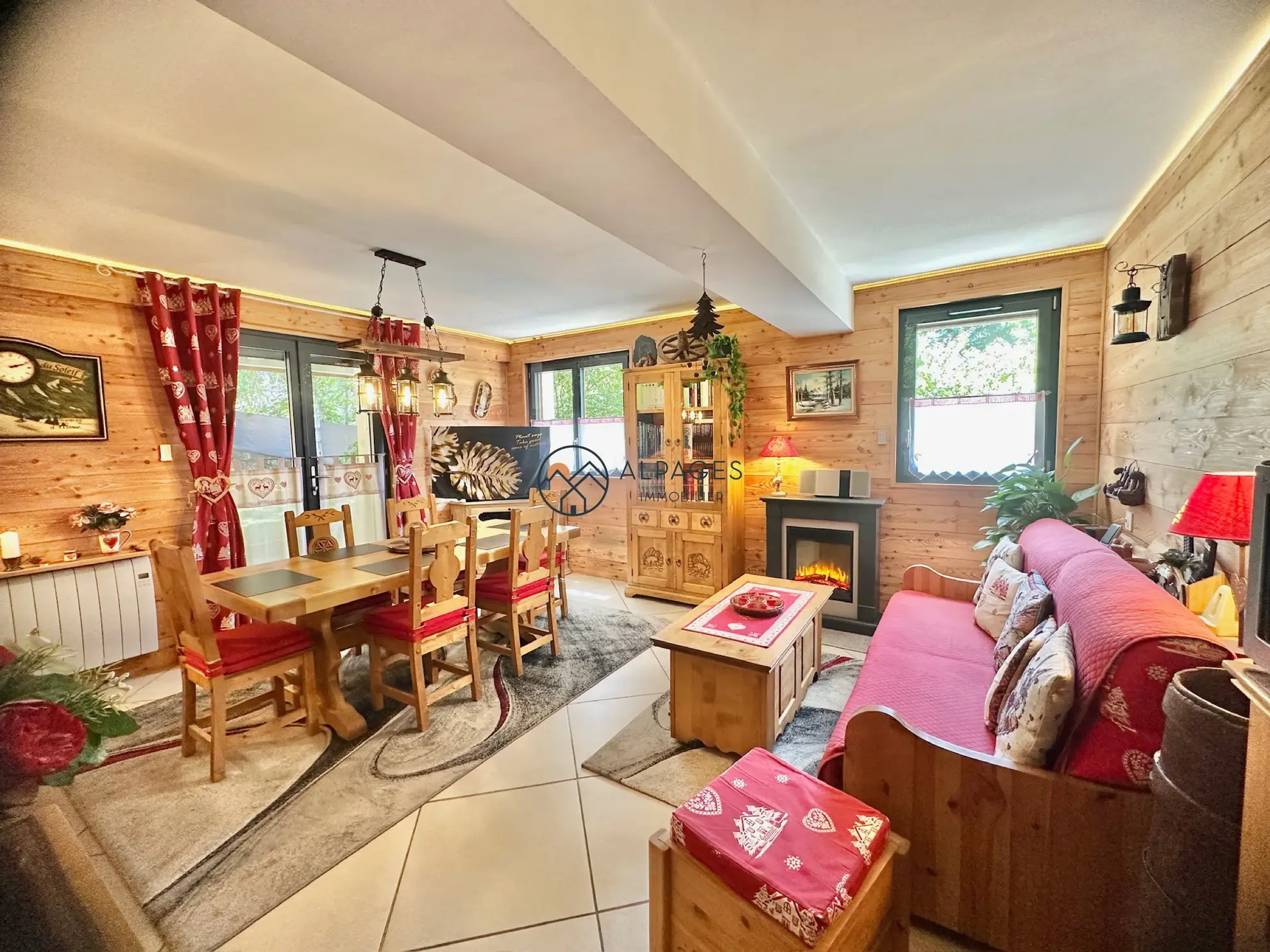 Appartement 3 pièces rénové avec jardin, cave et parking à Guillestre 