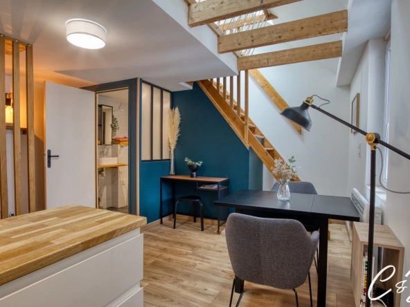 Appartement Duplex Lumineux au Cœur de Quimper avec Vue dégagée