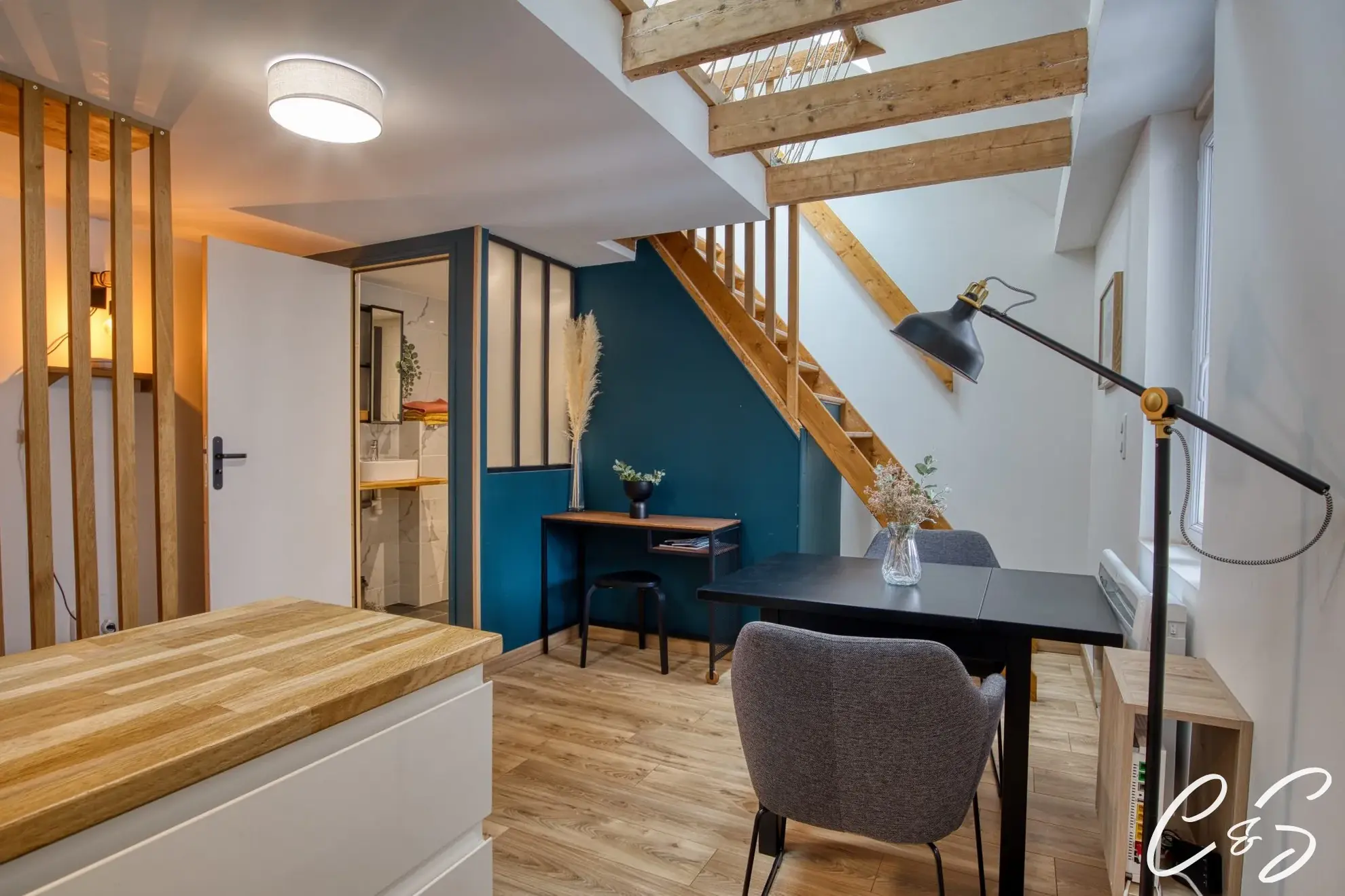 Appartement Duplex Lumineux au Cœur de Quimper avec Vue dégagée 