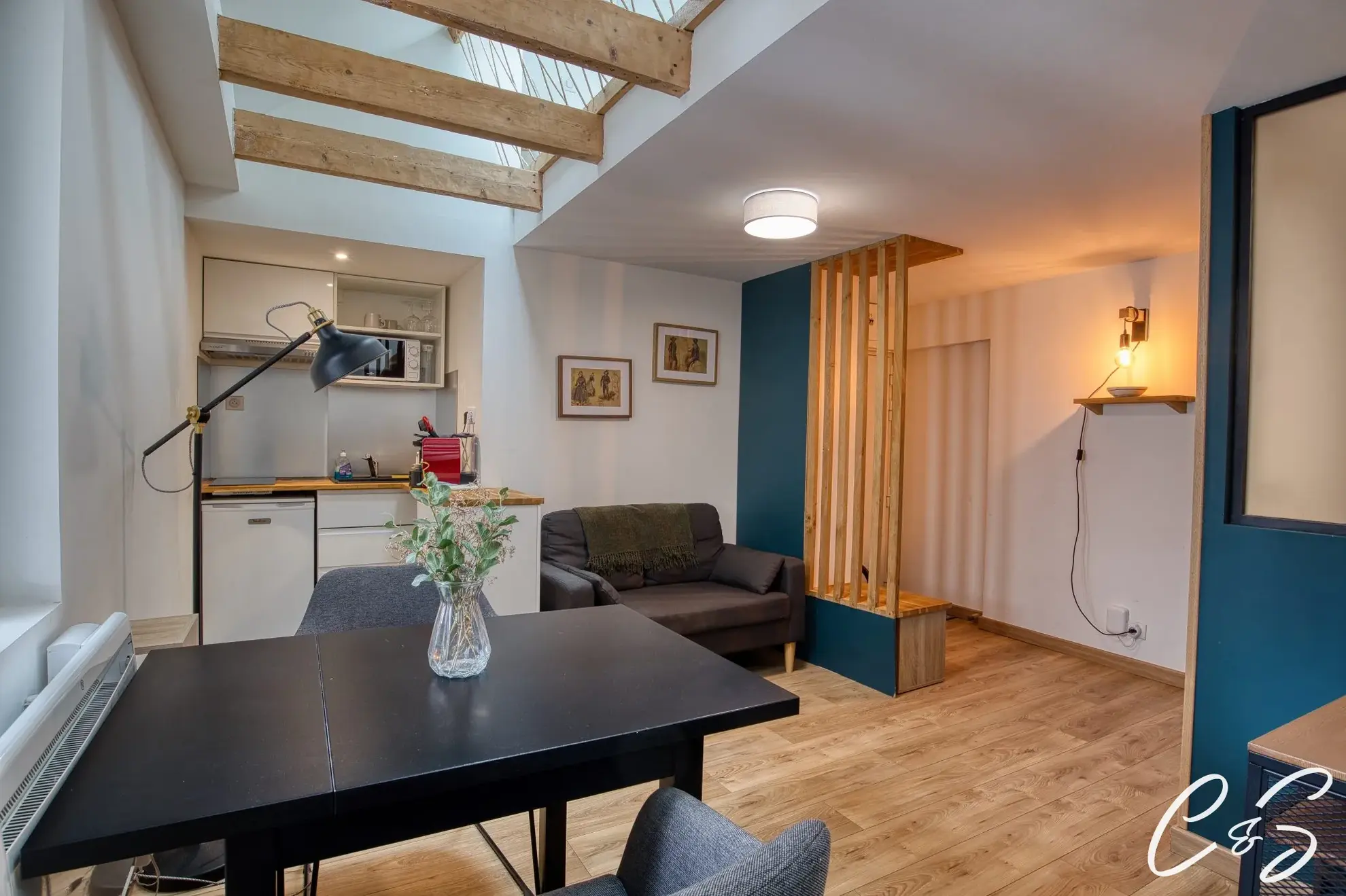 Appartement Duplex Lumineux au Cœur de Quimper avec Vue dégagée 