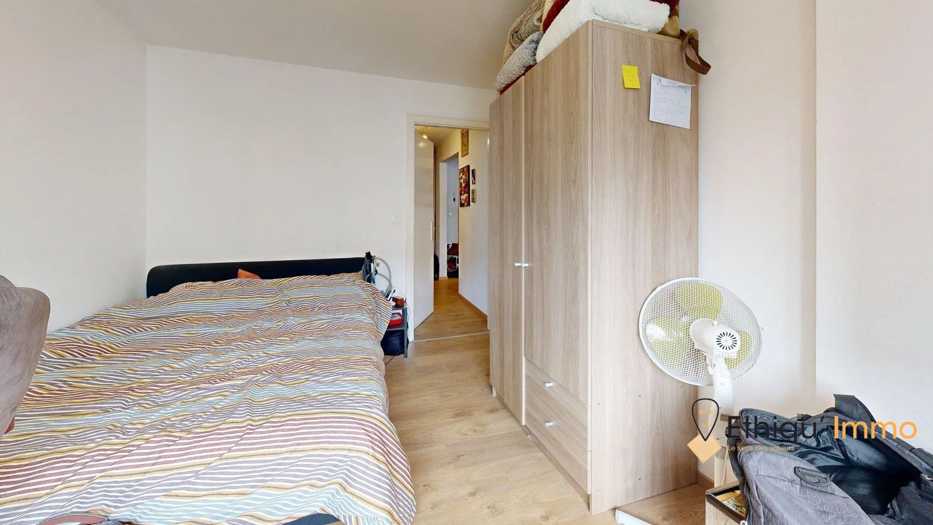 Bel appartement T2 à vendre à Strasbourg Neudorf, avec parking sécurisé et cave 