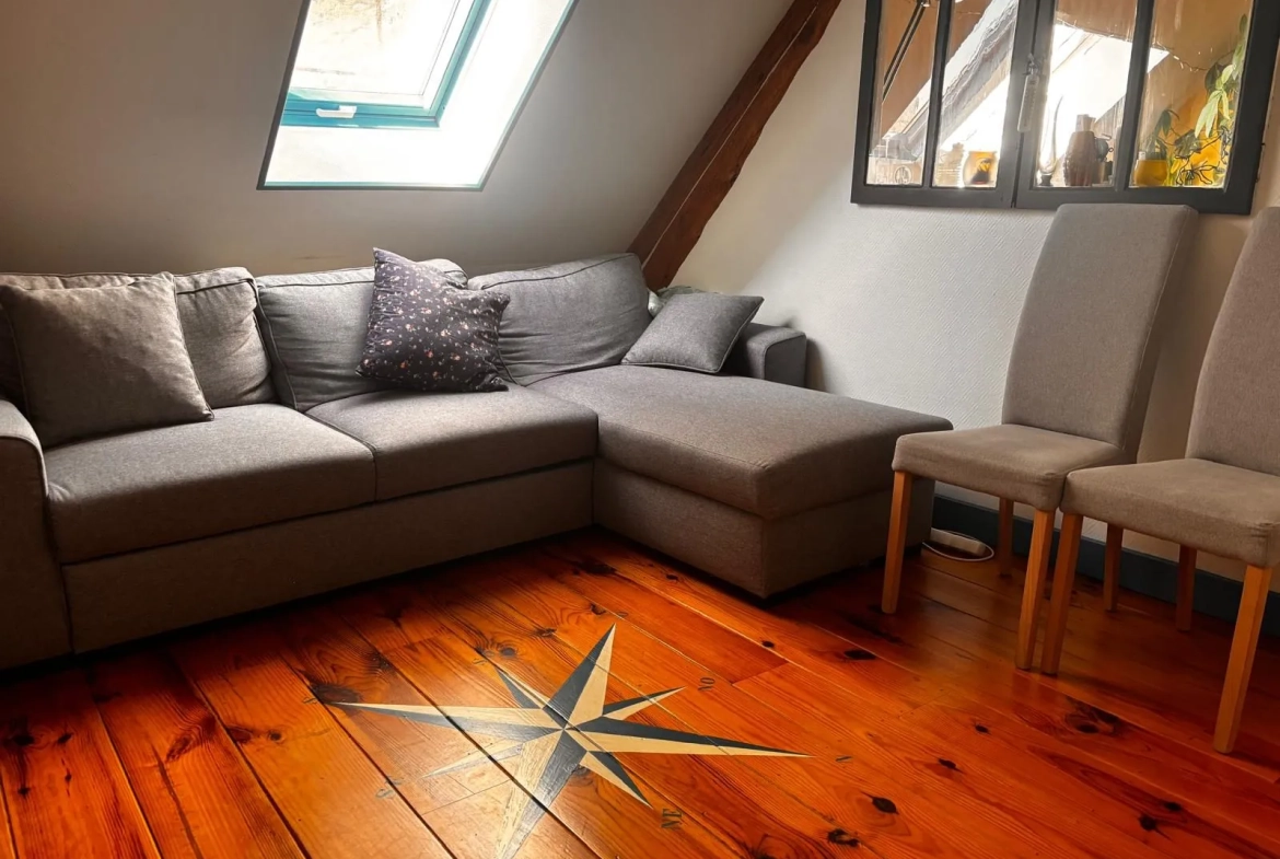 Appartement Duplex avec 3 Chambres, Cave et Parking à Migné-Auxances 