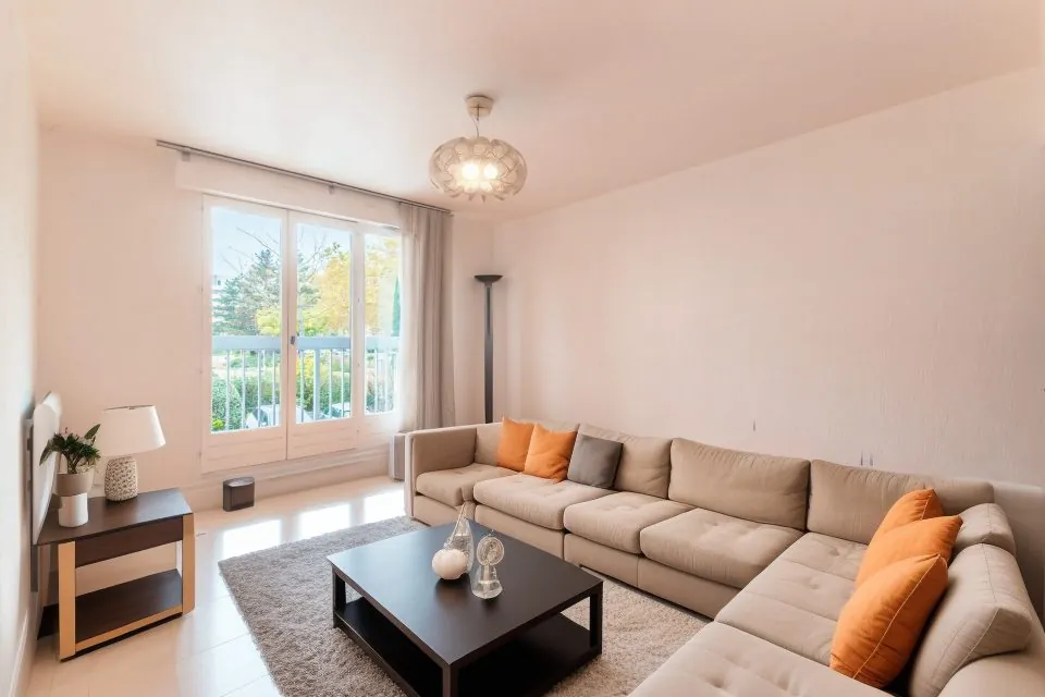 Appartement T2 de 46 m² à vendre à Lyon dans résidence sécurisée 