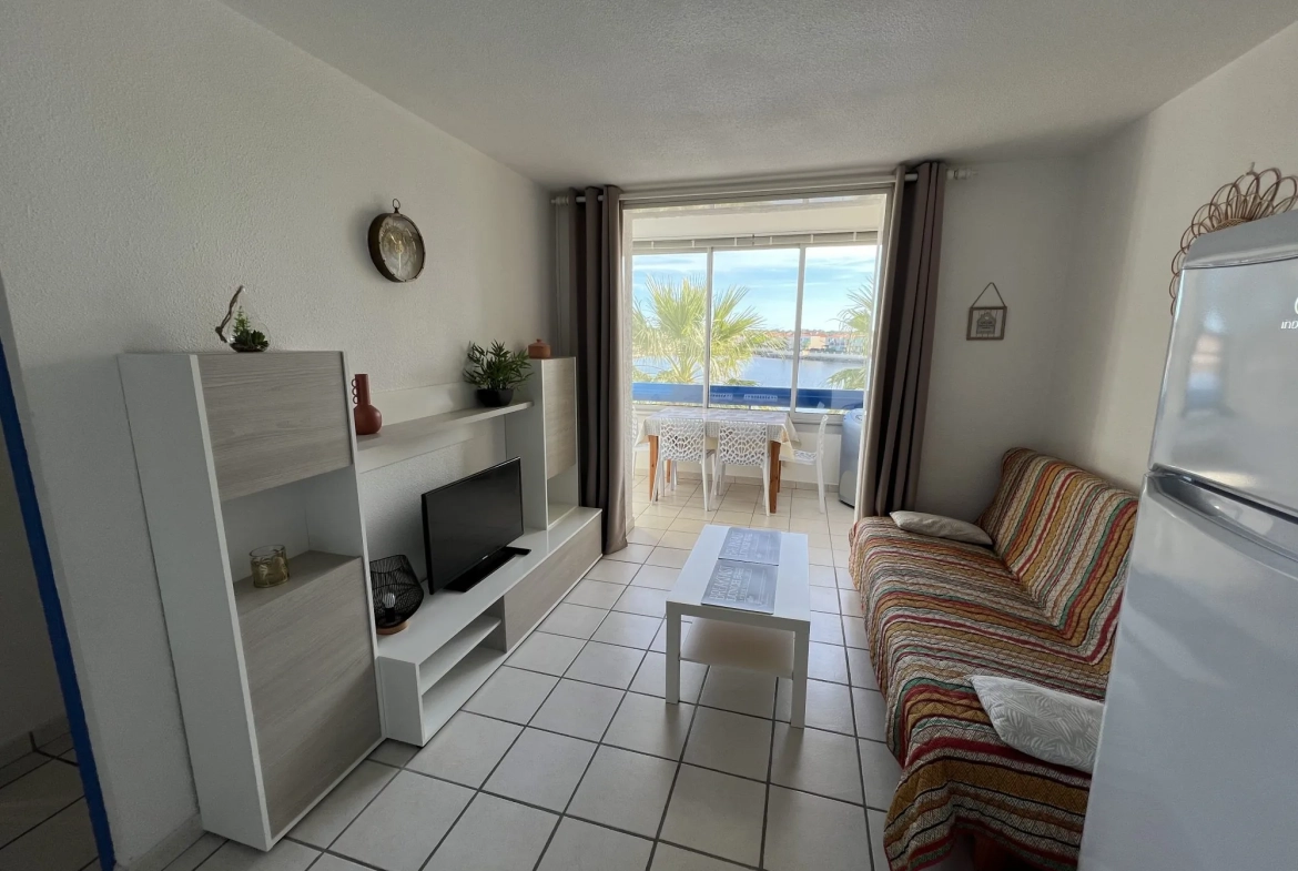 Appartement T2 avec Vue Étang à Port Barcarès - Coudalère 