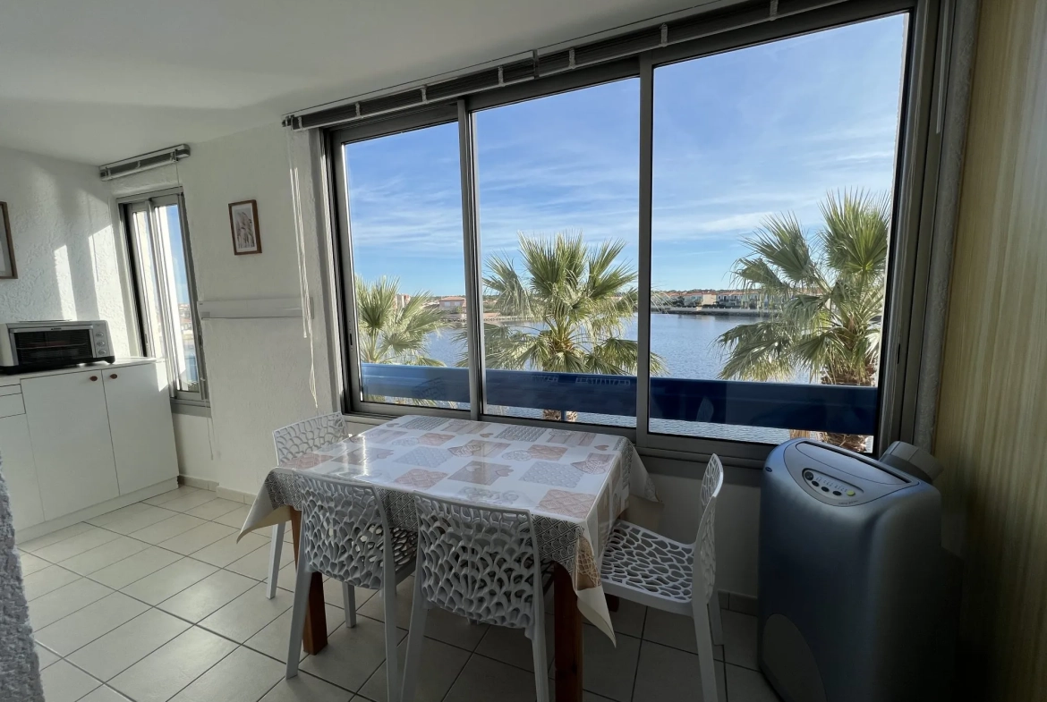 Appartement T2 avec Vue Étang à Port Barcarès - Coudalère 