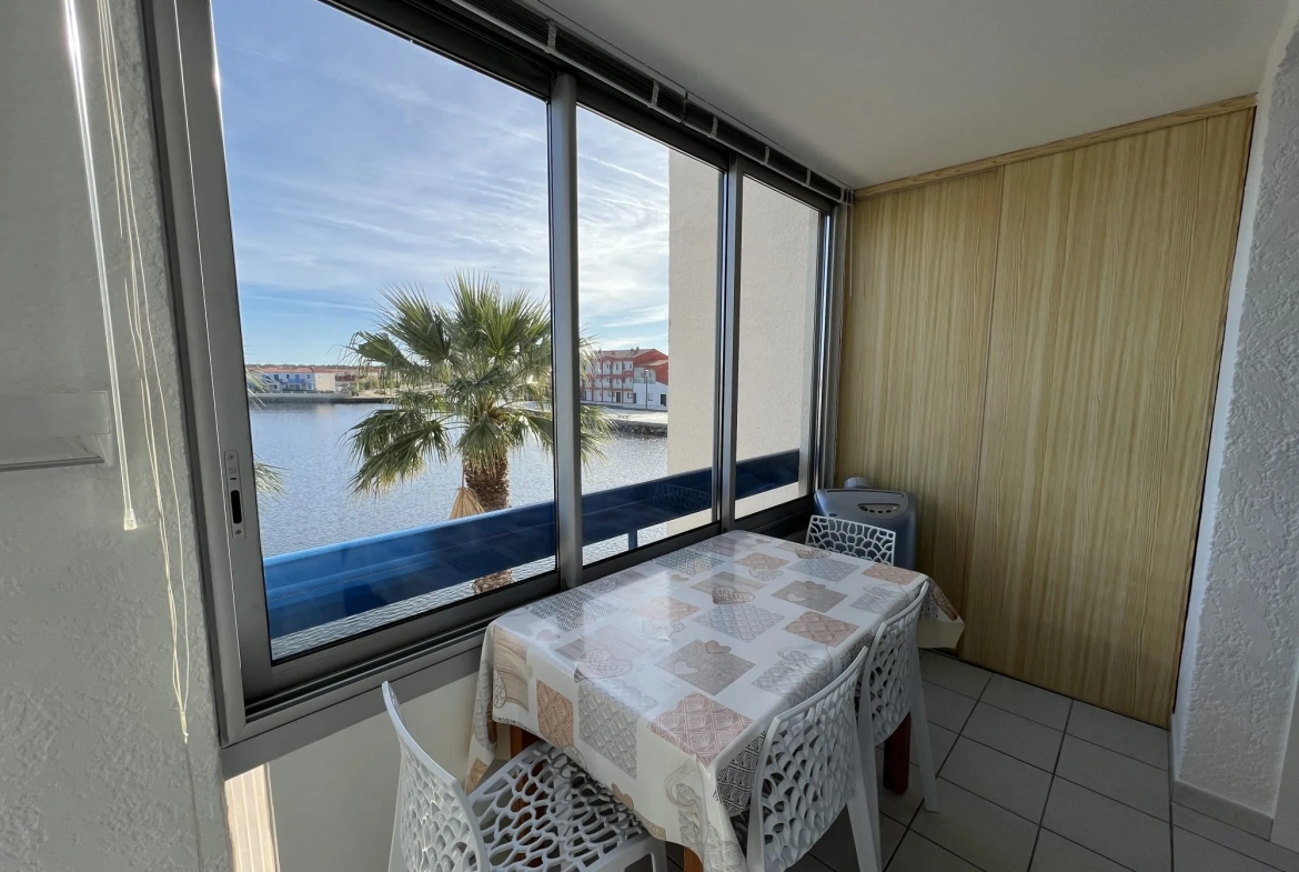 Appartement T2 avec Vue Étang à Port Barcarès - Coudalère 