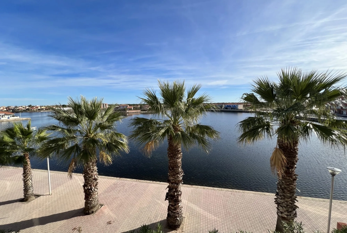 Appartement T2 avec Vue Étang à Port Barcarès - Coudalère 
