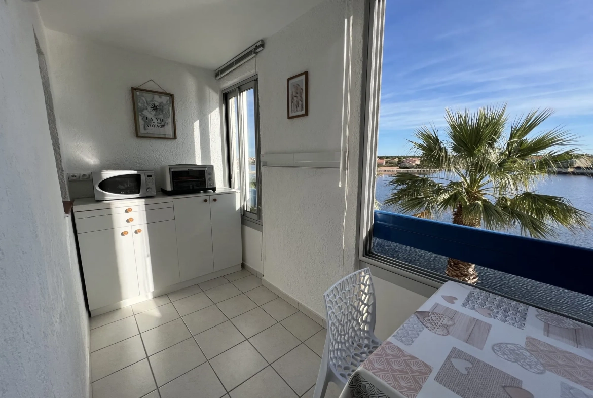 Appartement T2 avec Vue Étang à Port Barcarès - Coudalère 