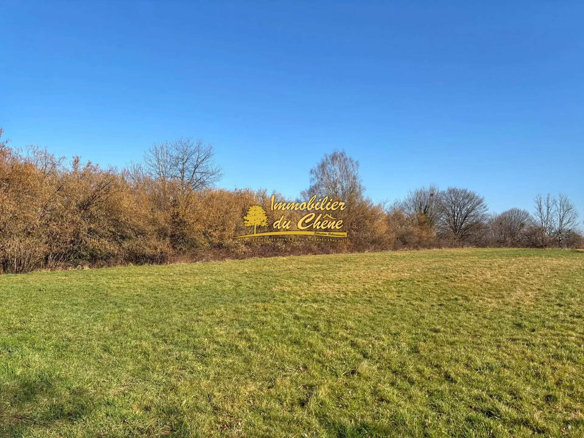 Terrain constructible à Bouhans-lès-Lure avec vue dégagée et faible aléa 