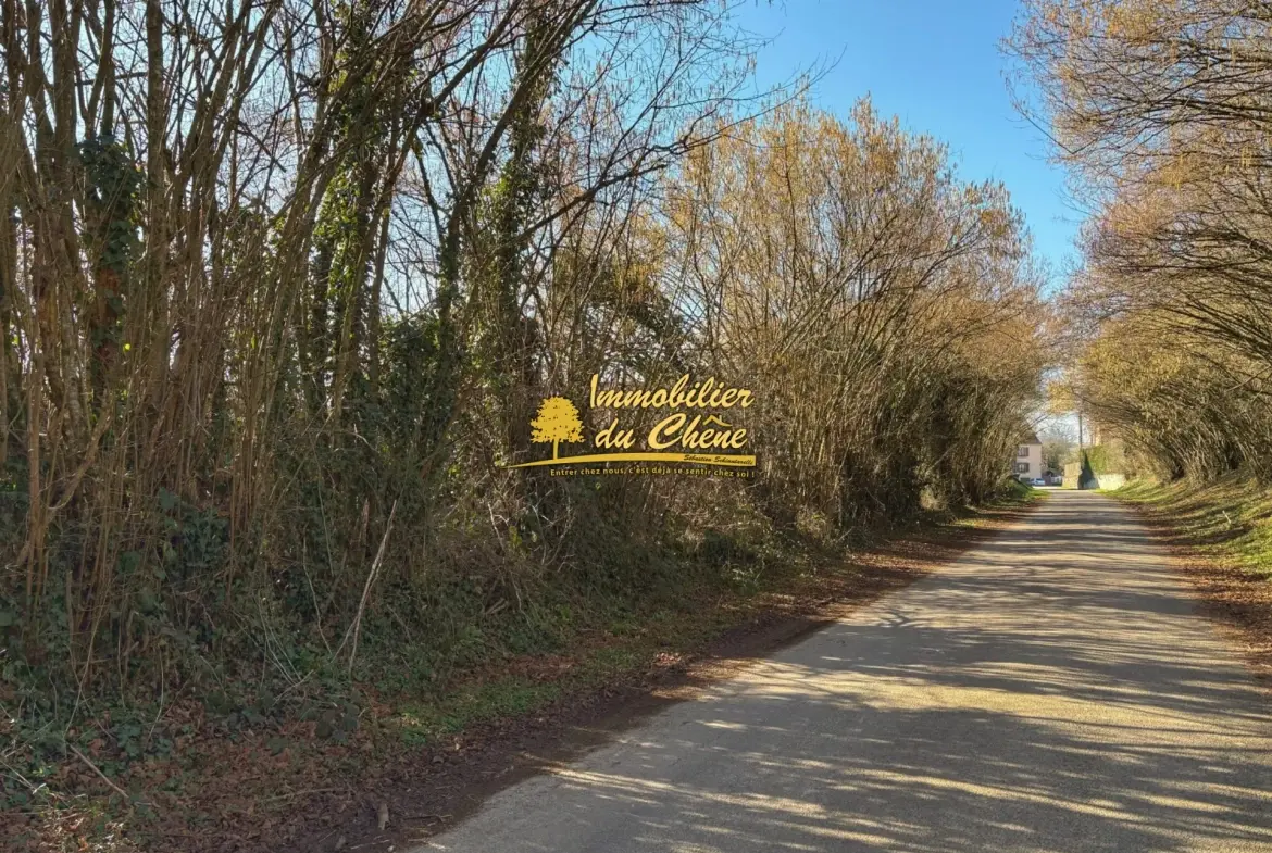 Terrain constructible à Bouhans-lès-Lure avec vue dégagée et faible aléa 